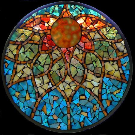 Mosaic Glass vitrage
