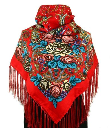 Павлопосадские платки Рябинушка