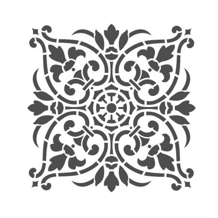 Трафареты для декора потолка