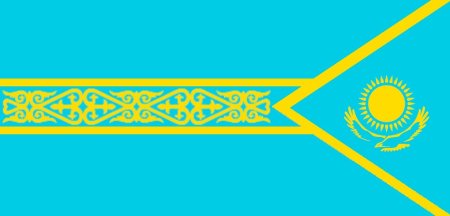 Орнамент на флаге Казахстана