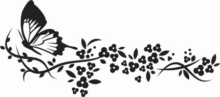 Орнамент бабочки