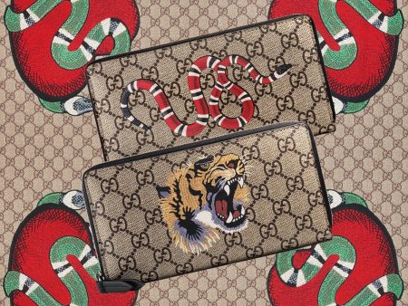 Gucci коричневый фон