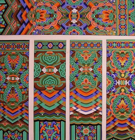 Корейский национальный узор