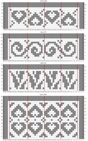 Узор жаккард Fair Isle
