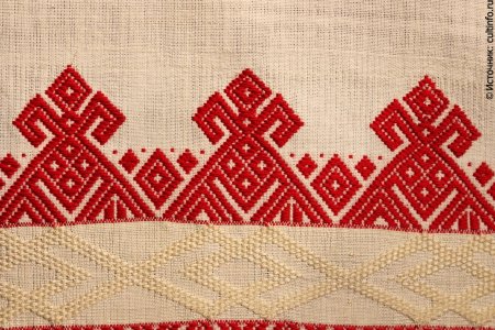 Гангур орнамент народной вышивки Славянского населения Кубани