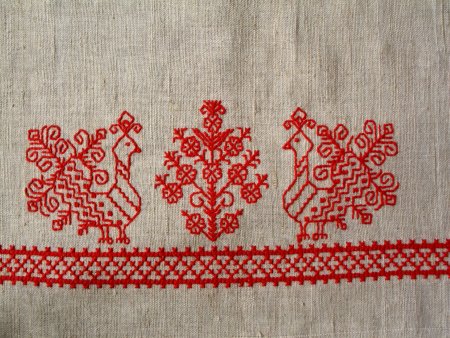 Полотенце.вышивка.Олонецкая Губерния