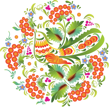 Russian Folk Art Khokhloma