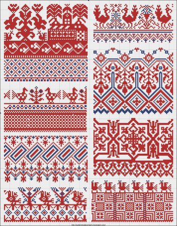 Росписи русские народные Городецкая