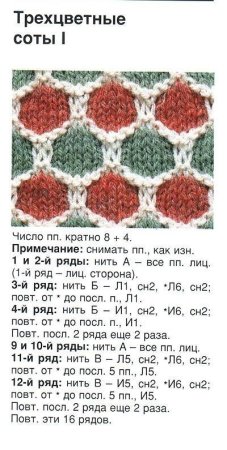 Двухцветный узор решетка