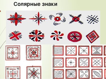 Мезенская роспись соленые знаки