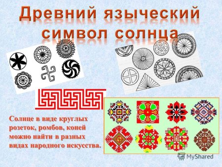 Символы в народном искусстве