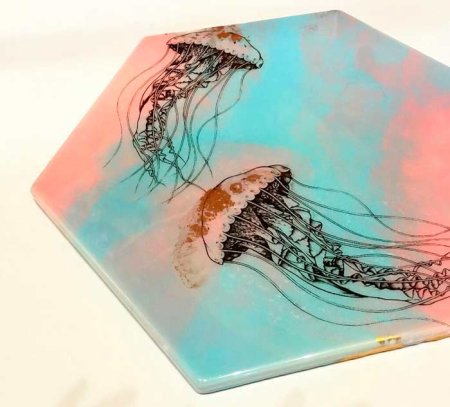 Техника Resin Art эпоксидная смола