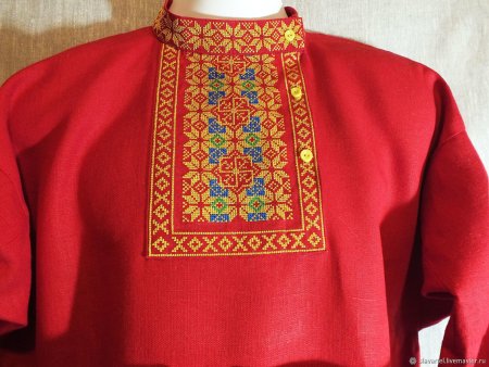 Рубаха-косоворотка древняя Русь