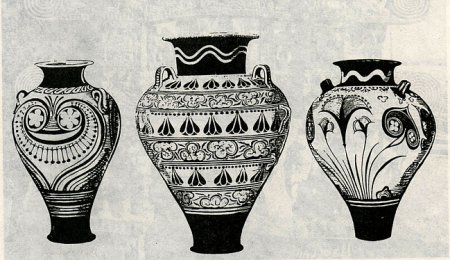 Древние узоры на вазах (46 фото)