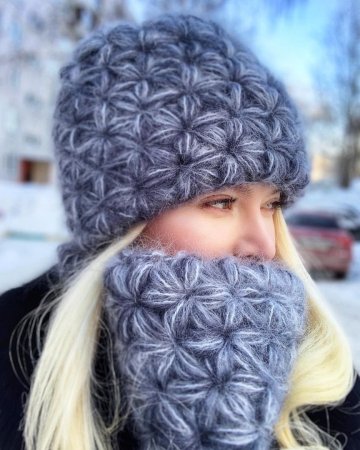 Шапка вязаная