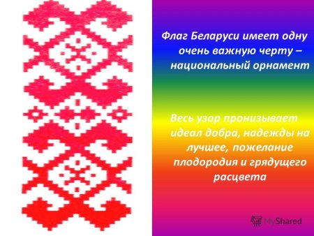 Флаг Беларуси раскраска