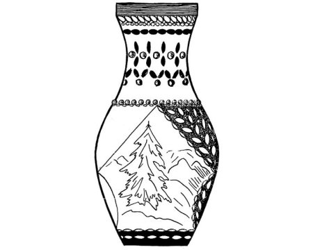 Хохлома раскраска