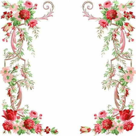 Рамка из цветов