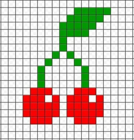 Рисование по клеточкам маленькие и легкие