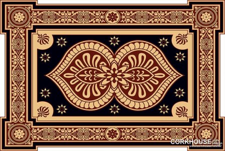 Орнамент ковра вектор