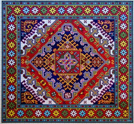 Ковер раскраска