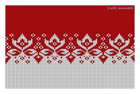 Флорентийский узор ленивый жаккард