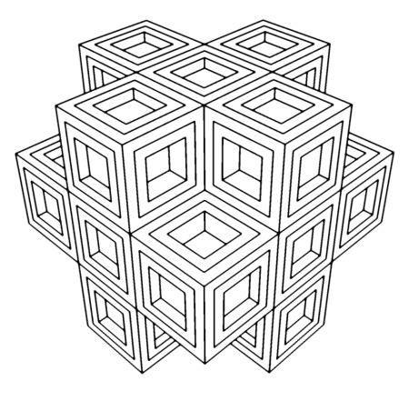 Сложный геометрический орнамент