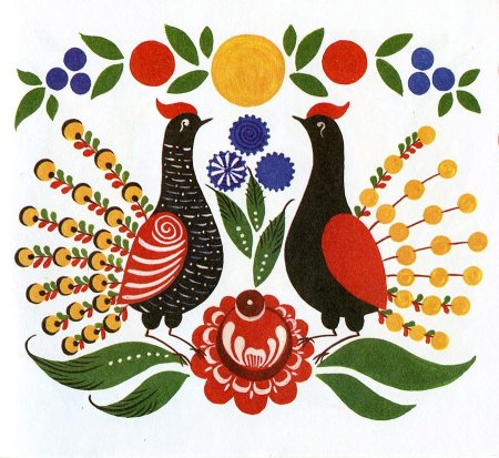 Городецкая роспись