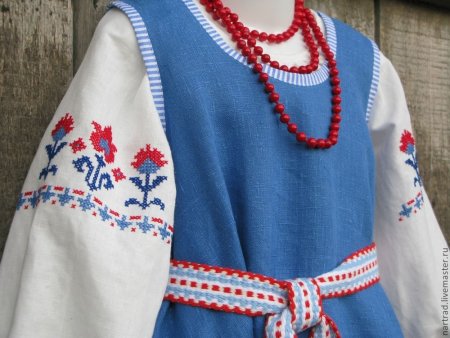 Славянская вышивка на одежде