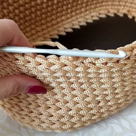 Корзинки и сумки из полиэфирного шнура