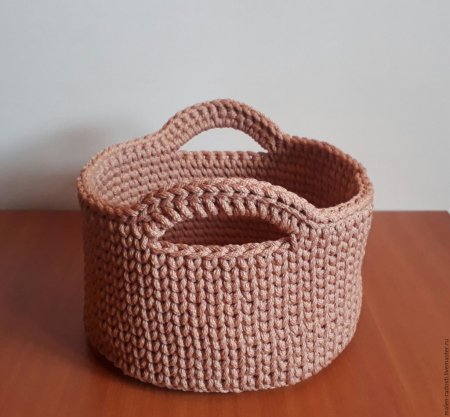 Корзинка крючком