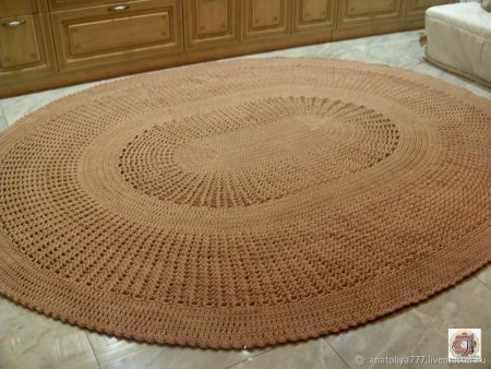 Ковер крючком Crochet Rug