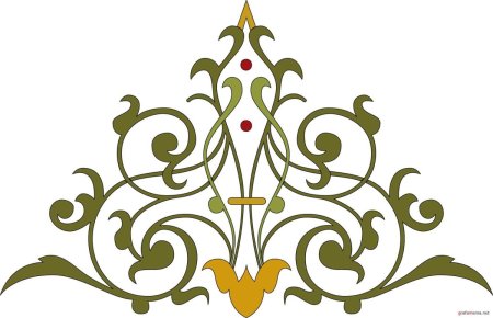Восточный орнамент рамка