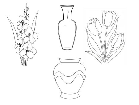 Рисунок карандашом ваза с узорами (49 фото)