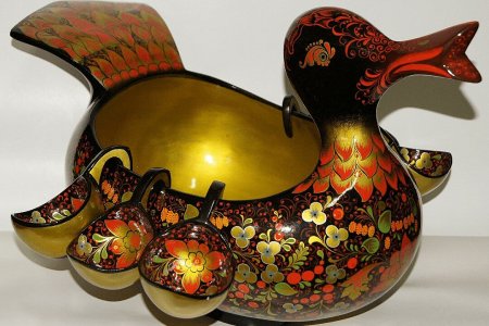 Липецкая Хохломская роспись