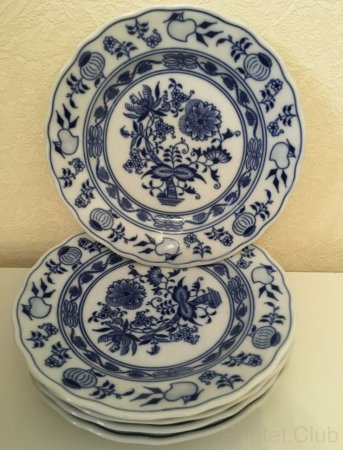 Meissen "луковый декор"