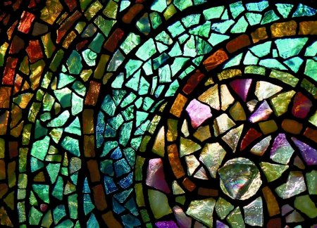 Mosaic Glass vitrage