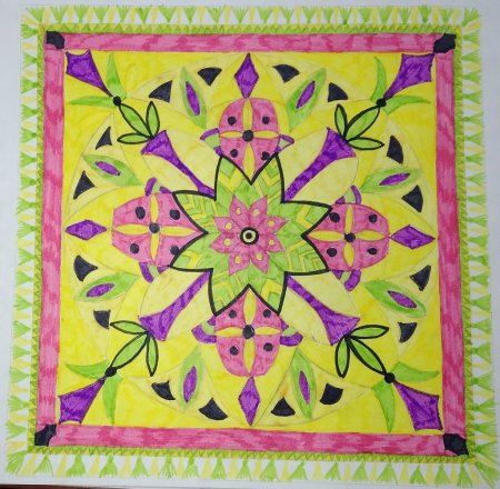 Композиция платка