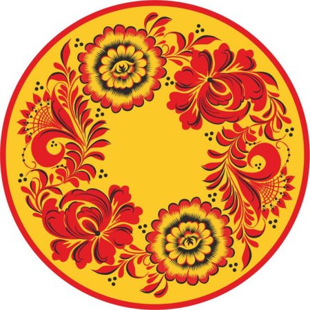Хохломская роспись Калина