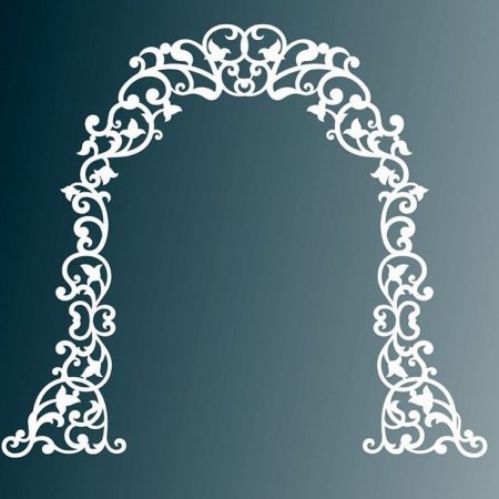 Резная арка