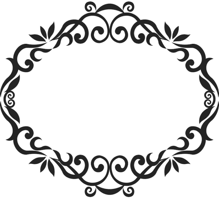 Круглая Векторная рамка