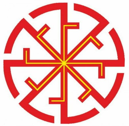 Свастика Славянская знак солнца