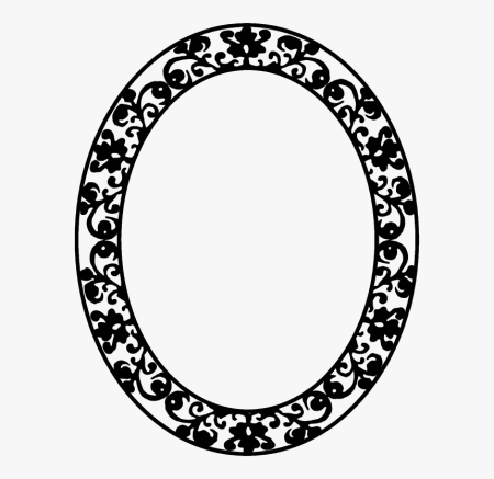 Овальная рамка