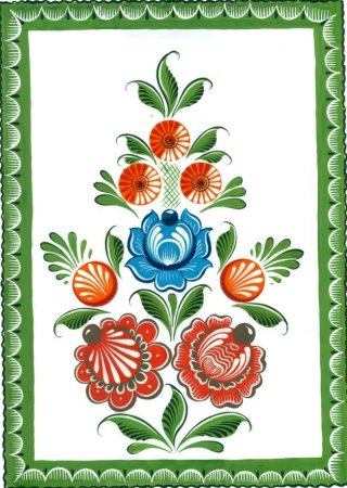 ДПИ Городецкая роспись