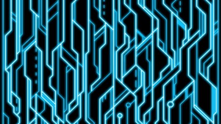 Орнаменты в стиле киберпанка