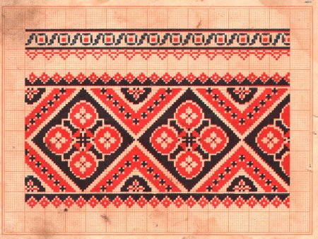 Казачество Донское национальные узоры вышивка