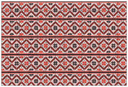 Кубанский казачий орнамент