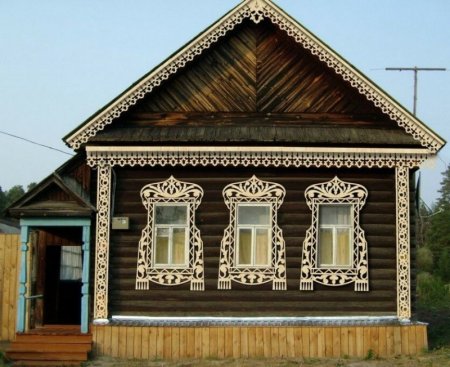Наличники домовая пропильная резьба