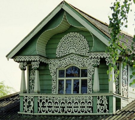 Деревянное зодчество светелка