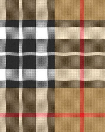 Тартан Burberry
